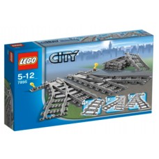 Конструктор LEGO City Железодорожные стрелки 29х19х6 (7895)